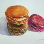 Aquarelle macaron